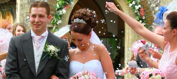 Donna’s Wedding Day at St Lawrence Church